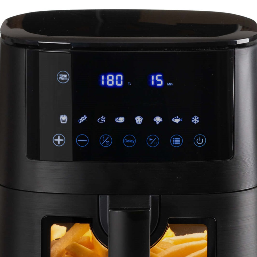 display friggitrice ad aria