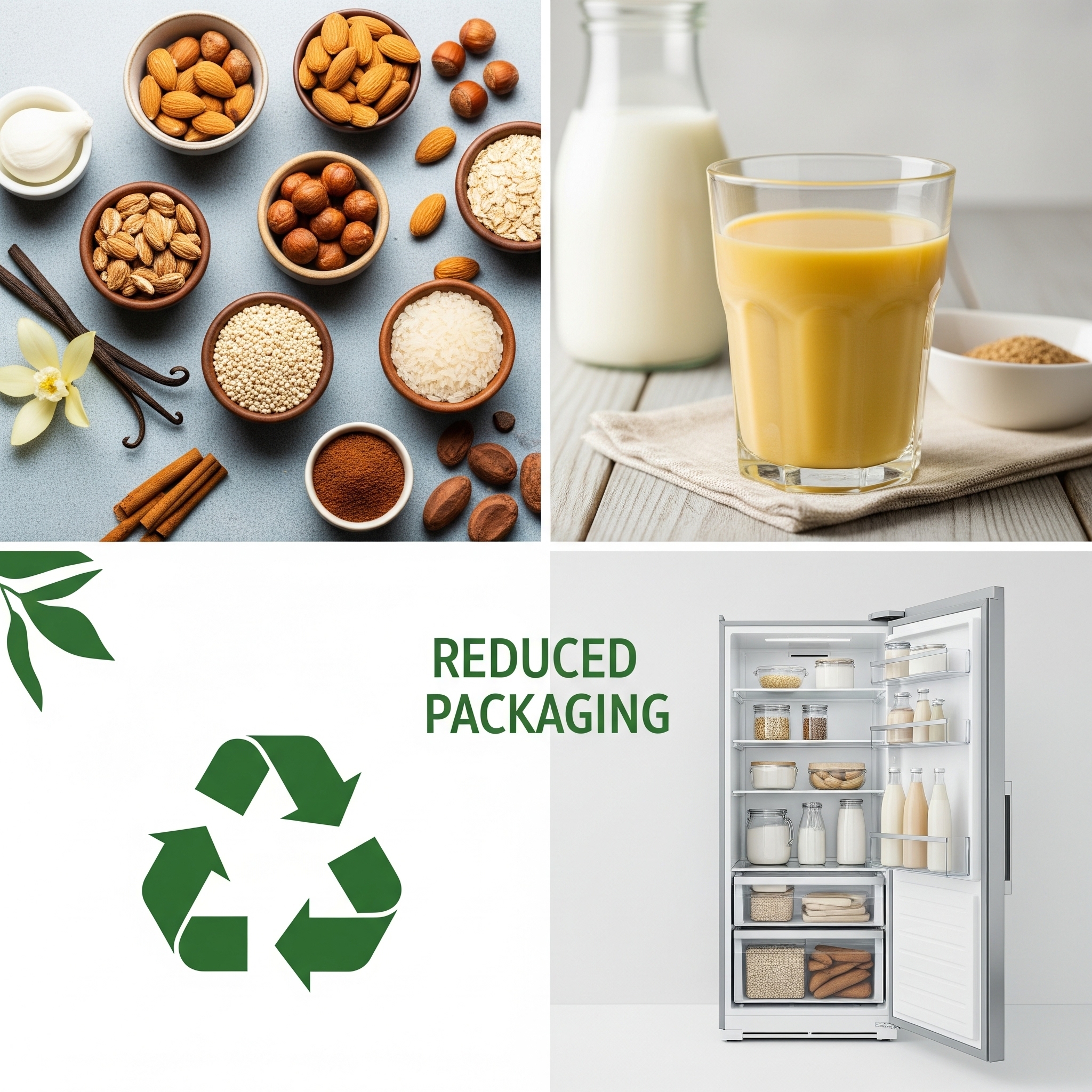 Esplora il mondo delle bevande vegetali