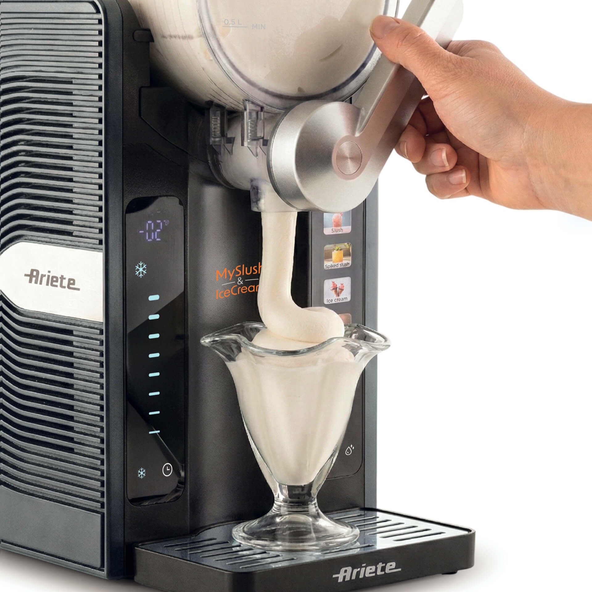 myslush & icecream macchina per granite, gelati, sorbetti, yogurt