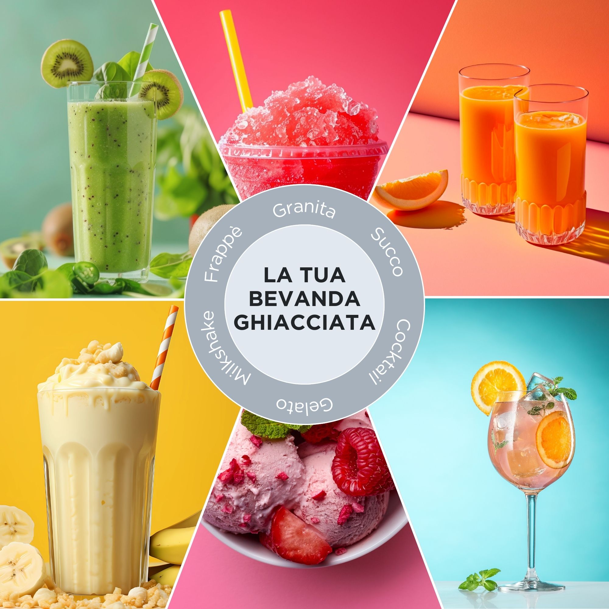 myslush & icecream macchina per granite, gelati, sorbetti, yogurt