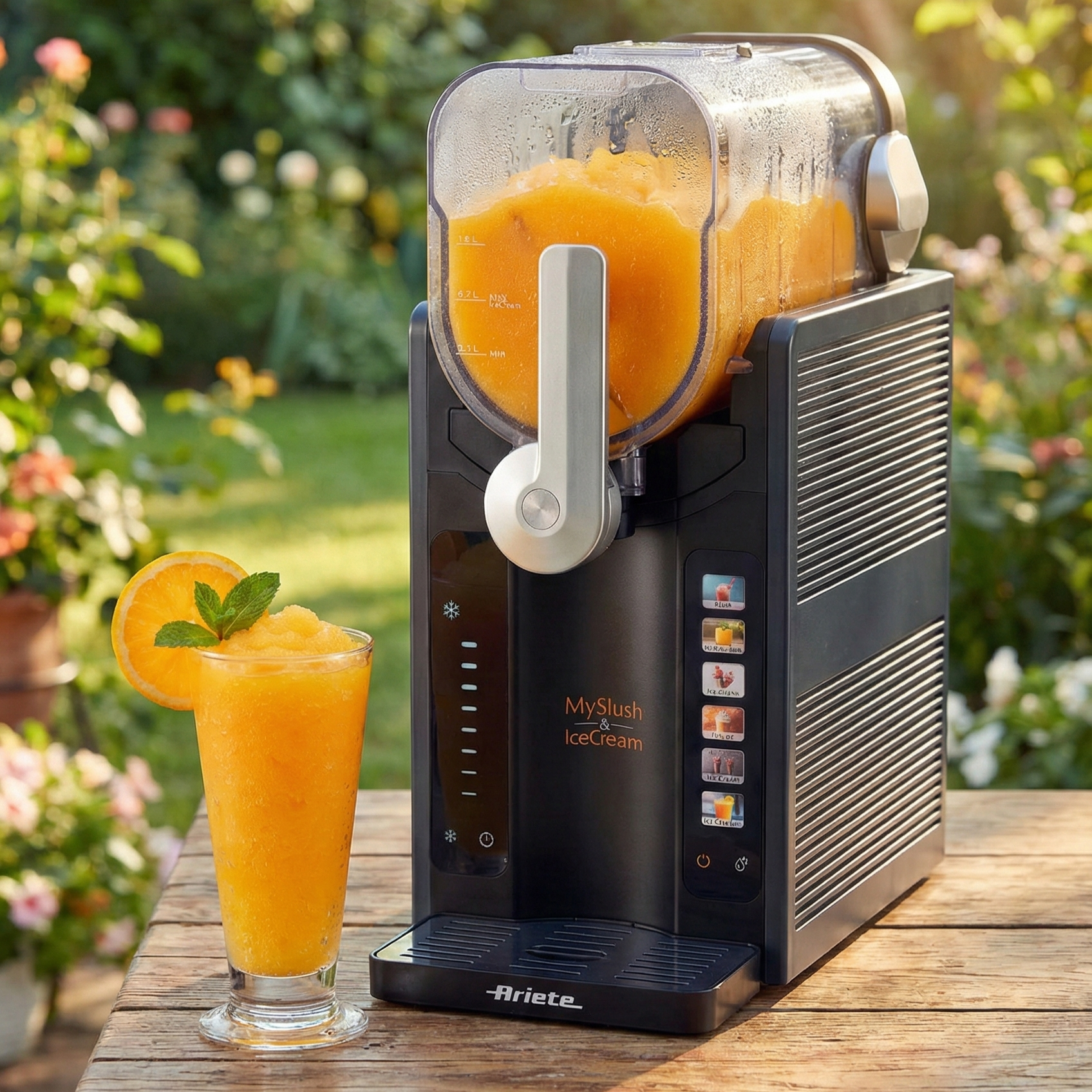 myslush & icecream macchina per granite, gelati, sorbetti, yogurt