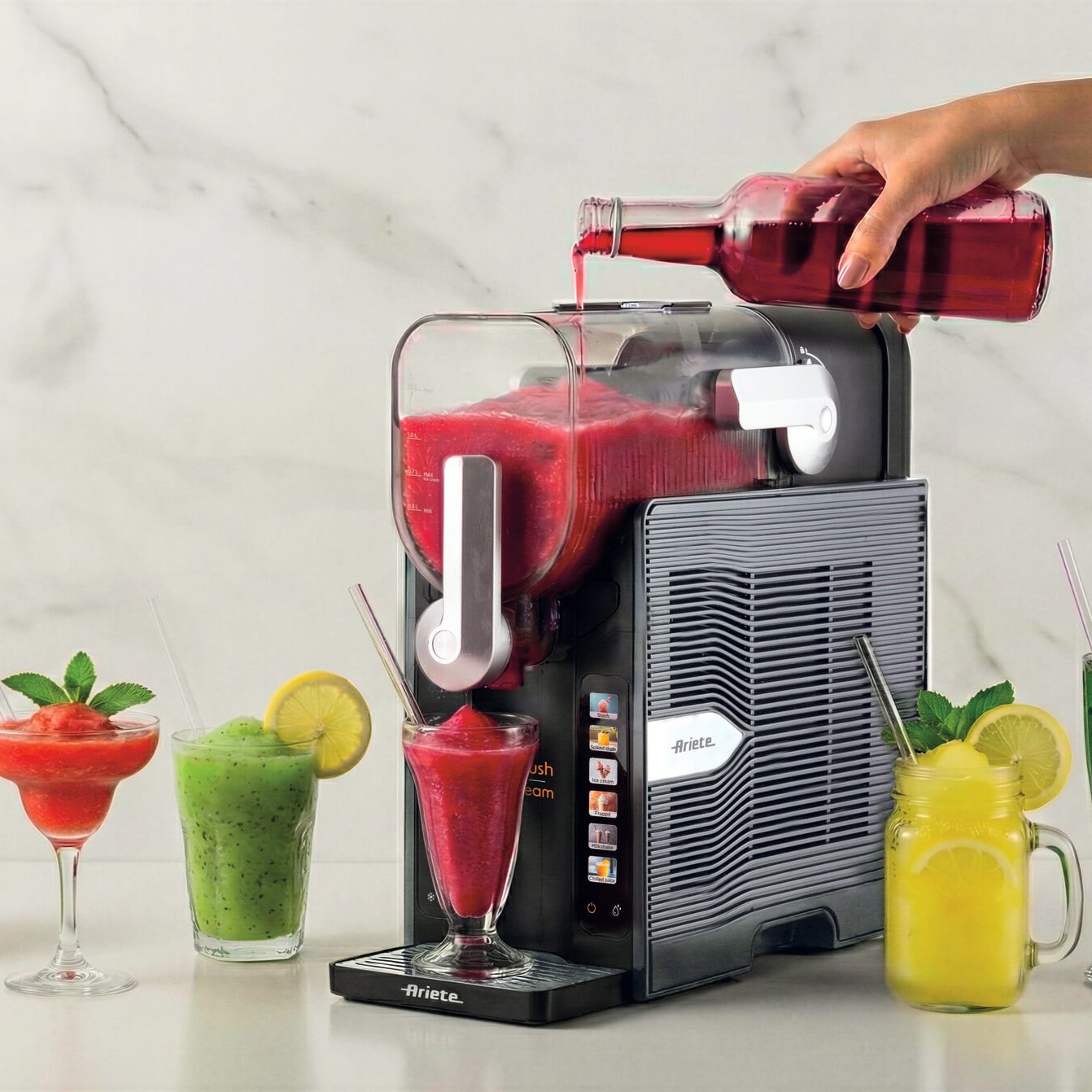 myslush & icecream macchina per granite, gelati, sorbetti, yogurt