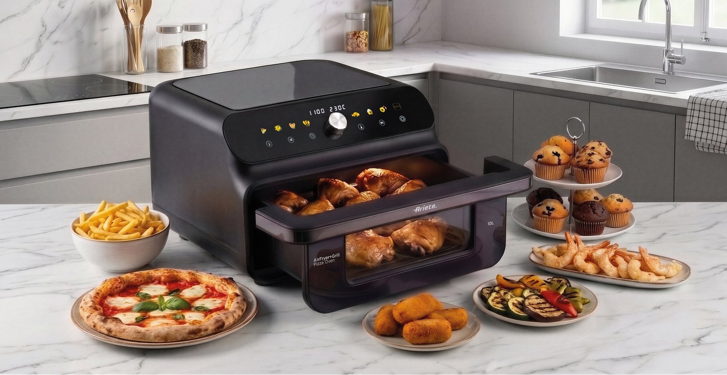 friggitrice ad aria e forno ariete