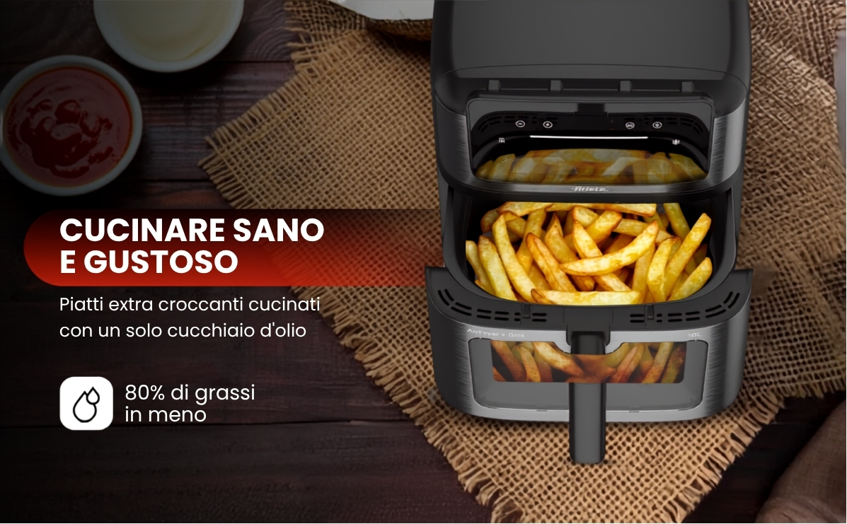 friggitrice ad aria 10 litri ariete