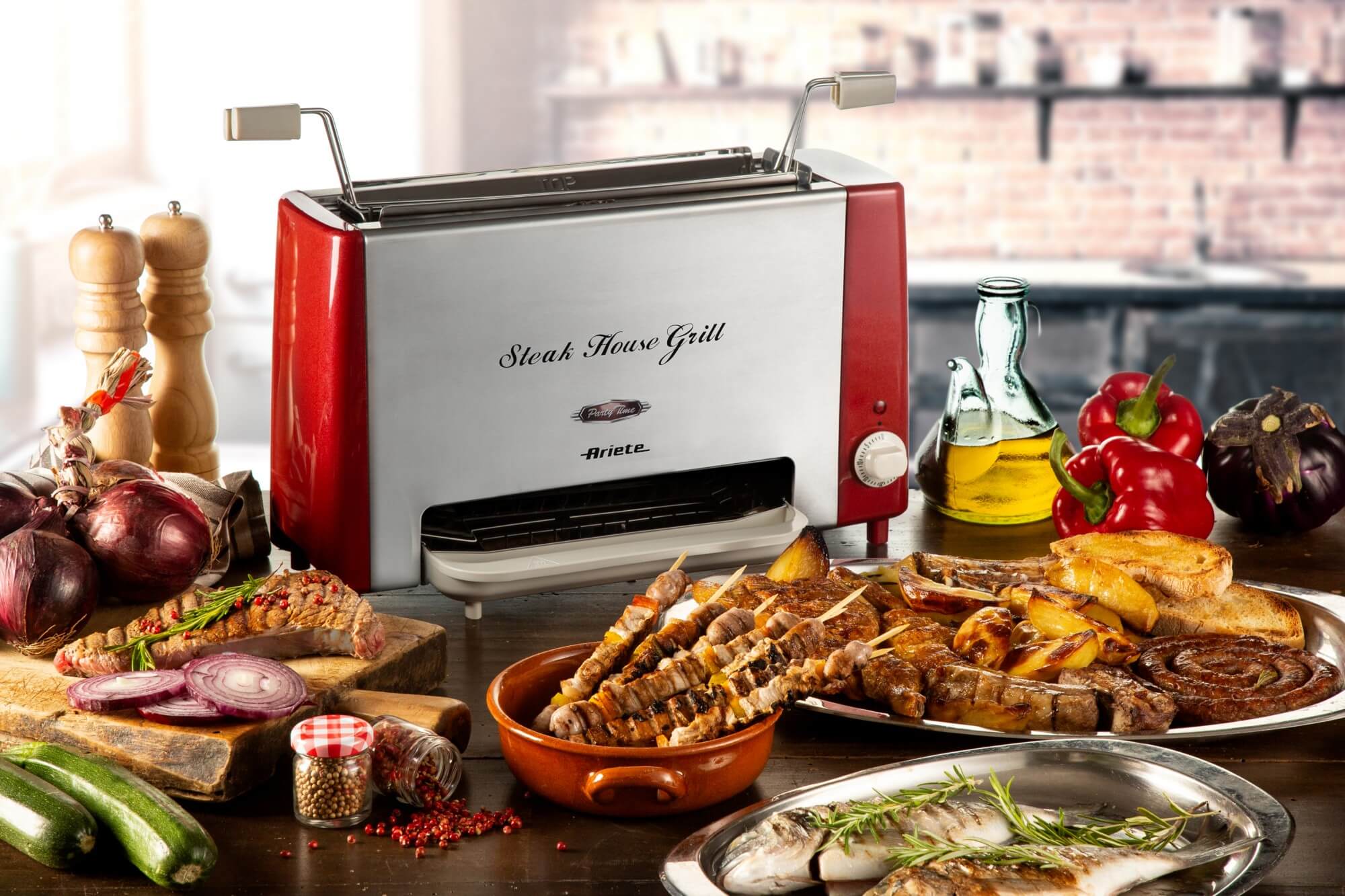 Griglia Elettrica Verticale Steak House Grill 730 Ariete Store